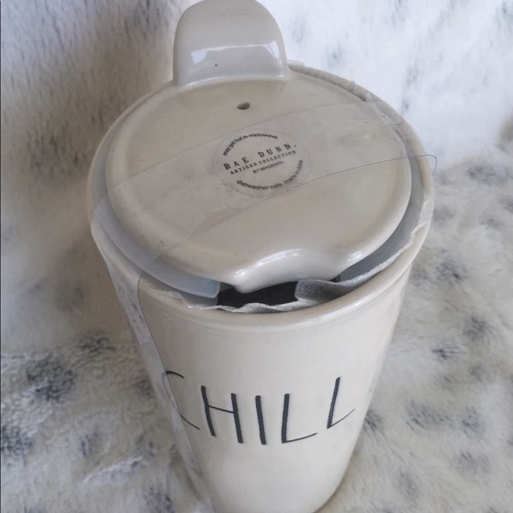 Rae Dunn Tumbler Rae Dunn Travel Mug CHILL - Picture 2 of 3